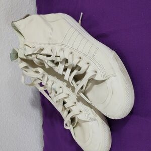 Men's high-top Adidas shoes